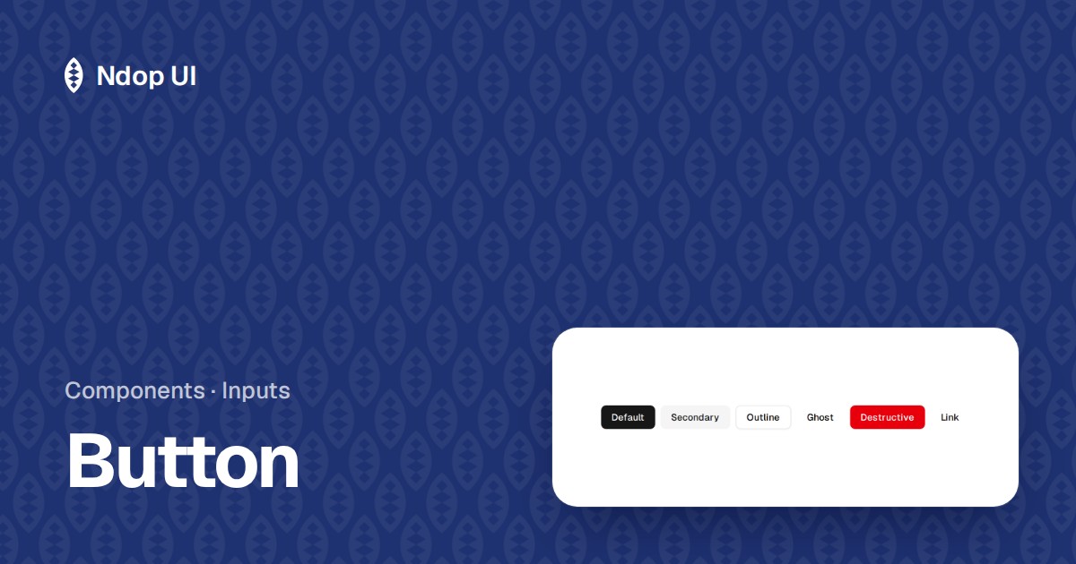 Button · Ndop UI